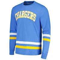 Men's Tommy Hilfiger Powder Blue/Gold Los Angeles Chargers Nolan Long Sleeve T-Shirt