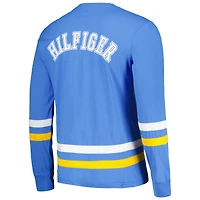 Men's Tommy Hilfiger Powder Blue/Gold Los Angeles Chargers Nolan Long Sleeve T-Shirt