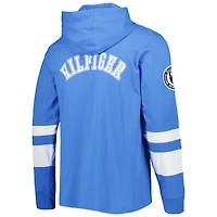 T-shirt à capuche Tommy Hilfiger Los Angeles Chargers Alex bleu poudré/blanc pour homme