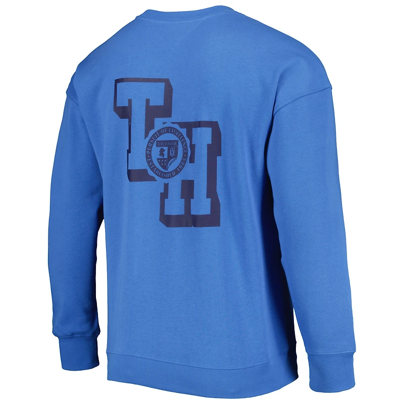 Sweat Tommy Hilfiger pour homme bleu poudré Los Angeles Chargers Ronald Crew