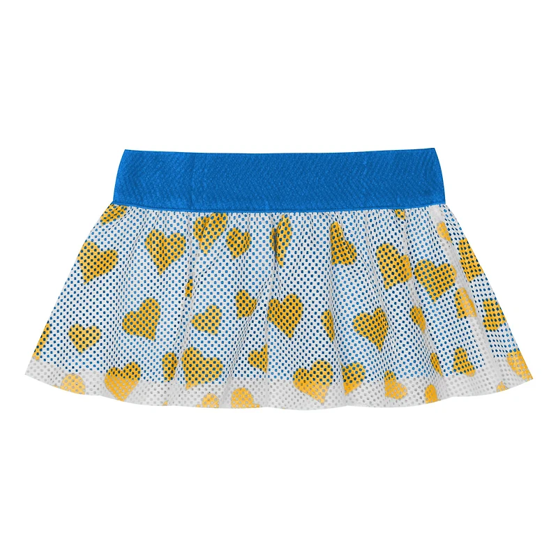 Newborn & Infant Los Angeles Chargers Love My Team Bodysuit Skirt Set