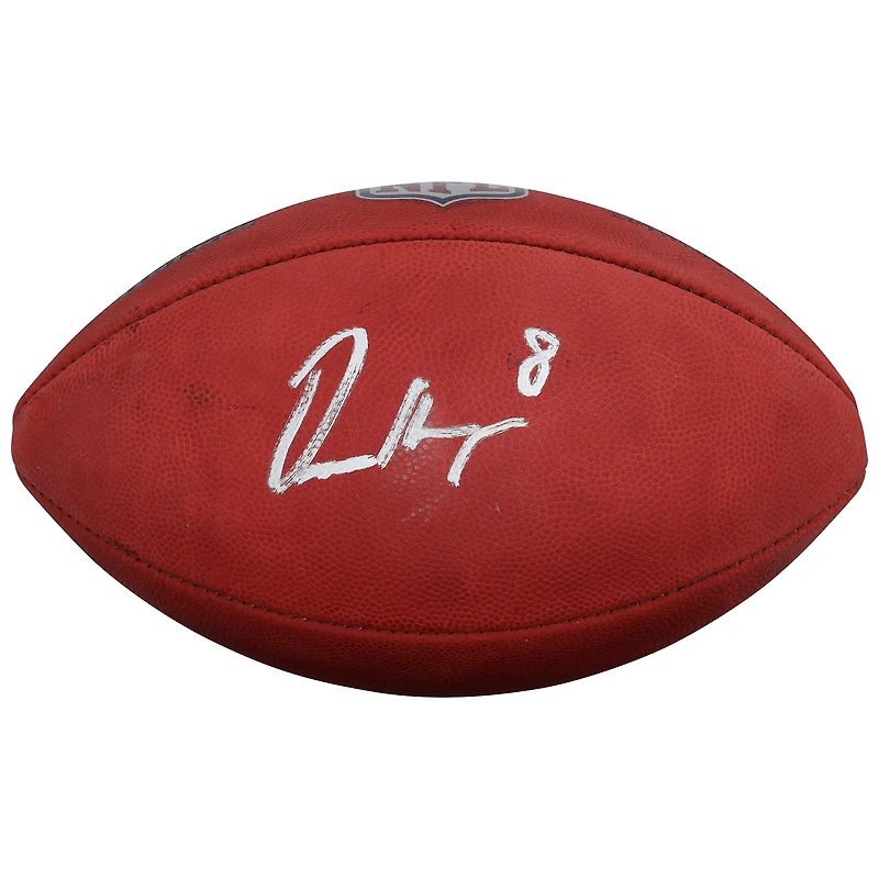 Omarion Hampton Los Angeles Chargers Autographed Duke Full Color Football