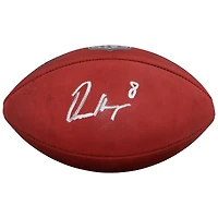 Omarion Hampton Los Angeles Chargers Autographed Duke Full Color Football
