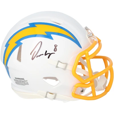Omarion Hampton Los Angeles Chargers Autographed Riddell Speed Mini Helmet