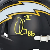 Oronde Gadsden Los Angeles Chargers Autographed Riddell 2025 Alternate Speed Mini Helmet