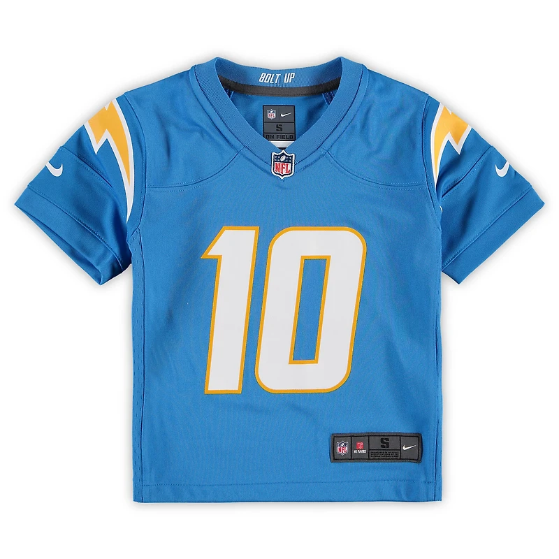 Preschool Nike Justin Herbert Powder Blue Los Angeles Chargers Game Jersey