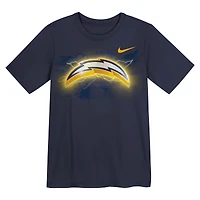 Preschool Outerstuff  Navy Los Angeles Chargers Super Logo T-Shirt