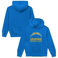 Sweat à capuche bleu poudre Preschool Outerstuff Los Angeles Chargers Back to Basics