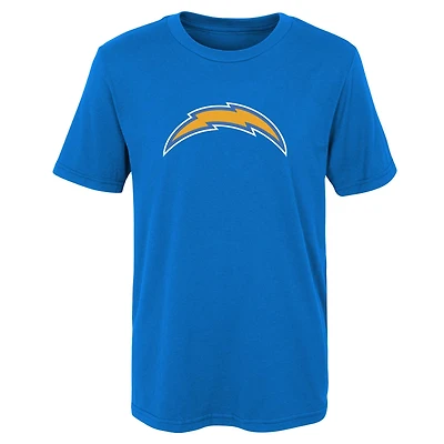 T-shirt Los Angeles Chargers Primary Logo bleu poudré préscolaire