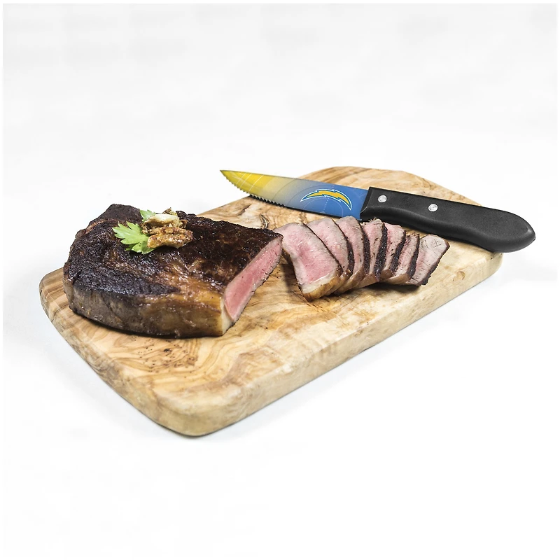 The Sports Vault Los Angeles Chargers - 4-Piece Steak Knives Set