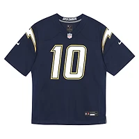 Toddler Nike Justin Herbert Navy Los Angeles Chargers Alternate Super Game Jersey