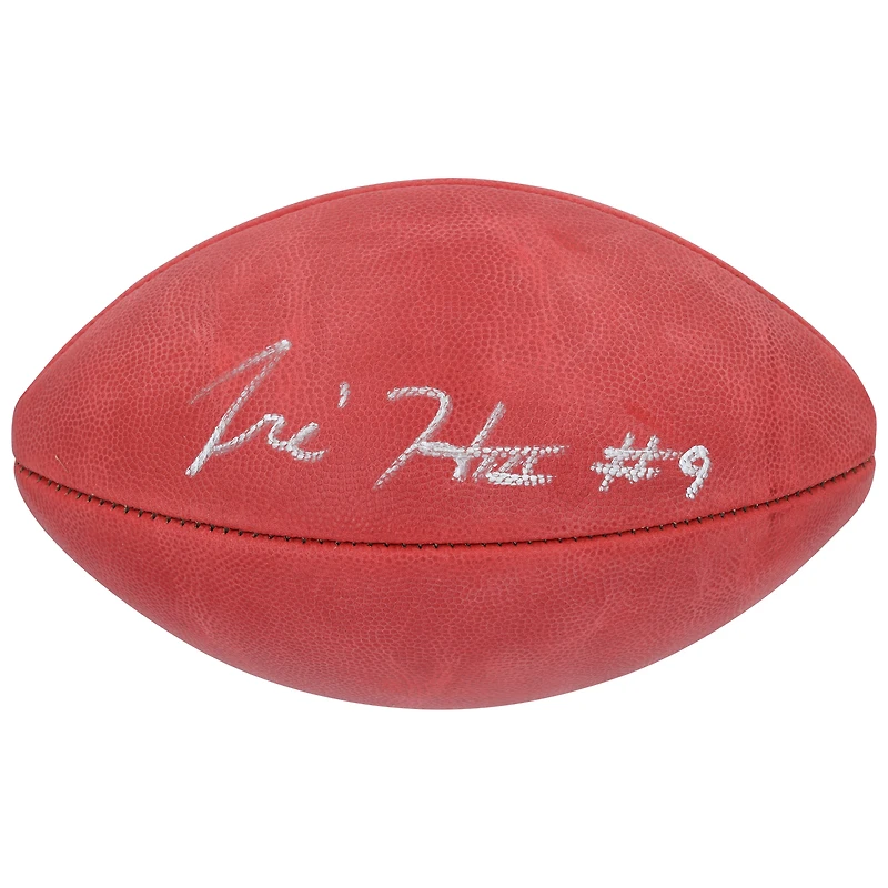 Tre Harris Los Angeles Chargers Autographed Wilson Duke Full Color Football