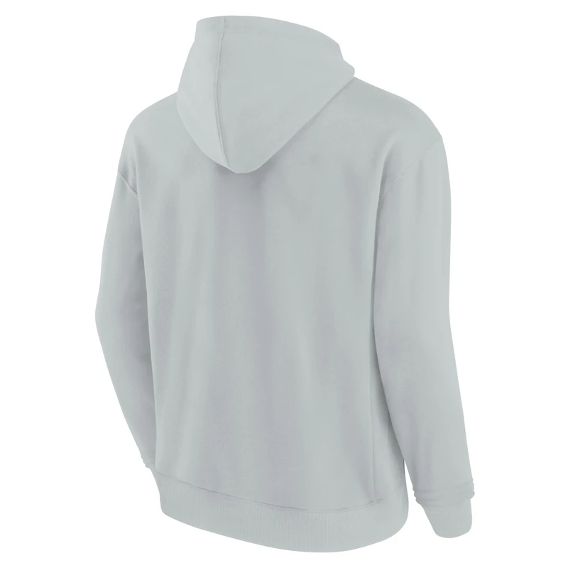 Sweat à capuche unisexe Fanatics gris Los Angeles Chargers Elements en polaire ultra douce