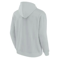 Sweat à capuche unisexe Fanatics gris Los Angeles Chargers Elements en polaire ultra douce