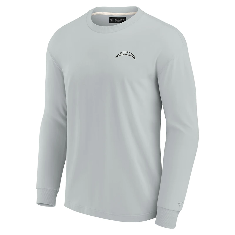 T-shirt unisexe fanatiques kaki Los Angeles Chargers Elements super doux à manches longues