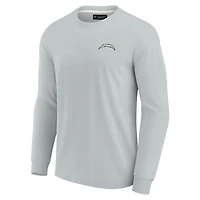 T-shirt unisexe fanatiques kaki Los Angeles Chargers Elements super doux à manches longues