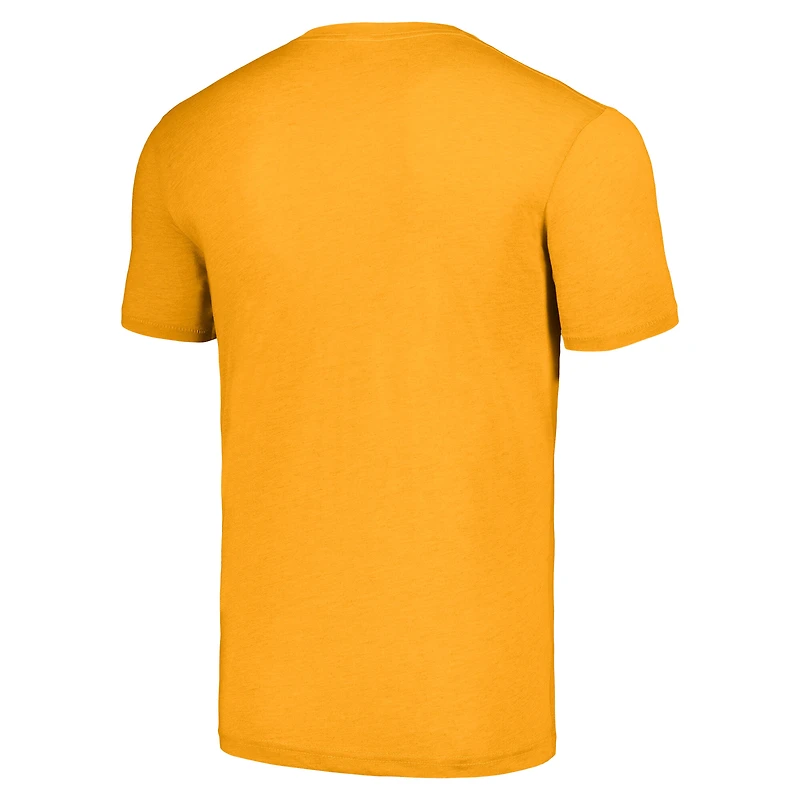 T-shirt unisexe hommage doré en langue des signes américaine Los Angeles Chargers