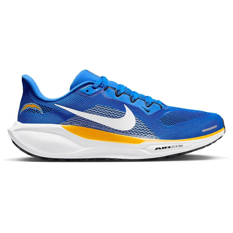 Baskets unisexes Nike Air Zoom Pegasus 41 bleu poudre des Los Angeles Chargers