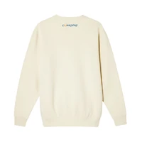 Unisex The Wild Collective Cream Los Angeles Chargers Charger Power Fleece Sweatshirt