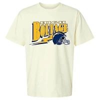 Unisex The Wild Collective Cream Los Angeles Chargers Super Scoop Neck T-Shirt