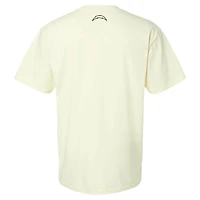 Unisex The Wild Collective Cream Los Angeles Chargers Super Scoop Neck T-Shirt