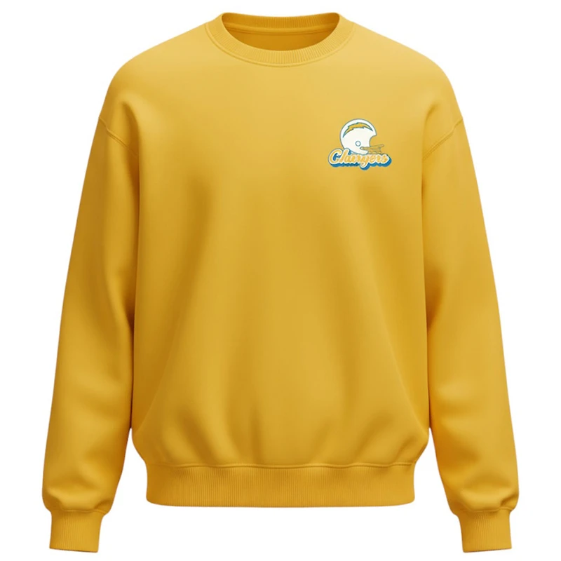 Sweat-shirt polaire unisexe The Wild Collective Gold Los Angeles Chargers Charger Power