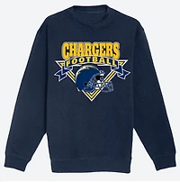 Sweat-shirt unisexe en polaire bleu marine The Wild Collective des Los Angeles Chargers
