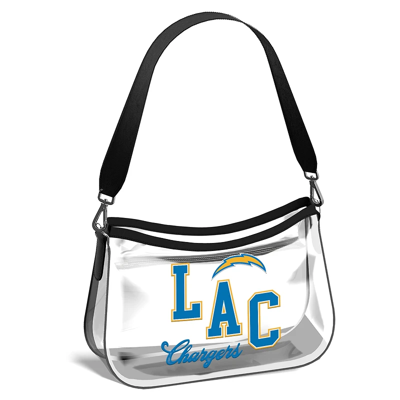 Mini-sac à main transparent Stadium des Los Angeles Chargers de WEAR by Erin Andrews