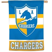 Bannière verticale simple face rétro WinCraft Los Angeles Chargers 28" x 40"