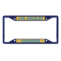 WinCraft Los Angeles Chargers Cadre de plaque d'immatriculation couleur chrome