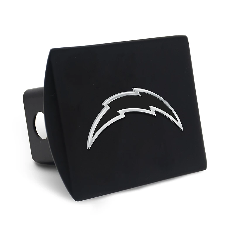 Housse d'attelage WinCraft Los Angeles Chargers en métal chromé de qualité supérieure avec logo
