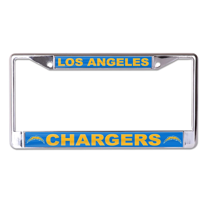 WinCraft Los Angeles Chargers Team Logo S/L Metal License Plate Frame