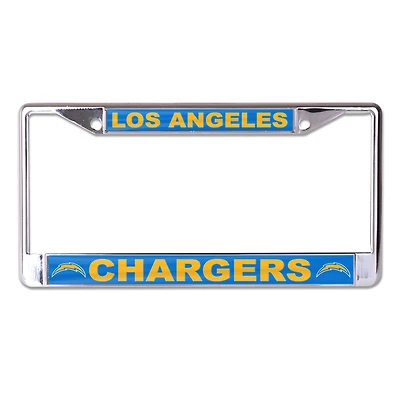 WinCraft Los Angeles Chargers Team Logo S/L Metal License Plate Frame