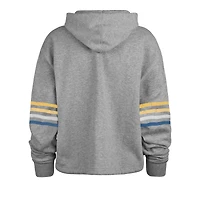 Sweat à capuche Upland Bennett des Chargers de Los Angeles '47 gris chiné pour femmes