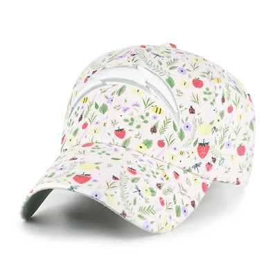 Casquette ajustable rose clair pour femme Los Angeles Chargers Posey Clean Up, modèle 47