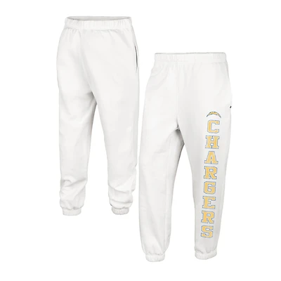 Women's '47 Oatmeal Los Angeles Chargers Harper Joggers