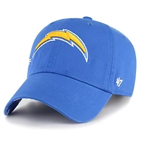 Casquette réglable '47 Powder Blue Los Angeles Chargers Confetti Icon Clean Up pour femme