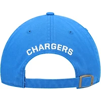Casquette réglable '47 Powder Blue Los Angeles Chargers Finley Clean Up pour femme