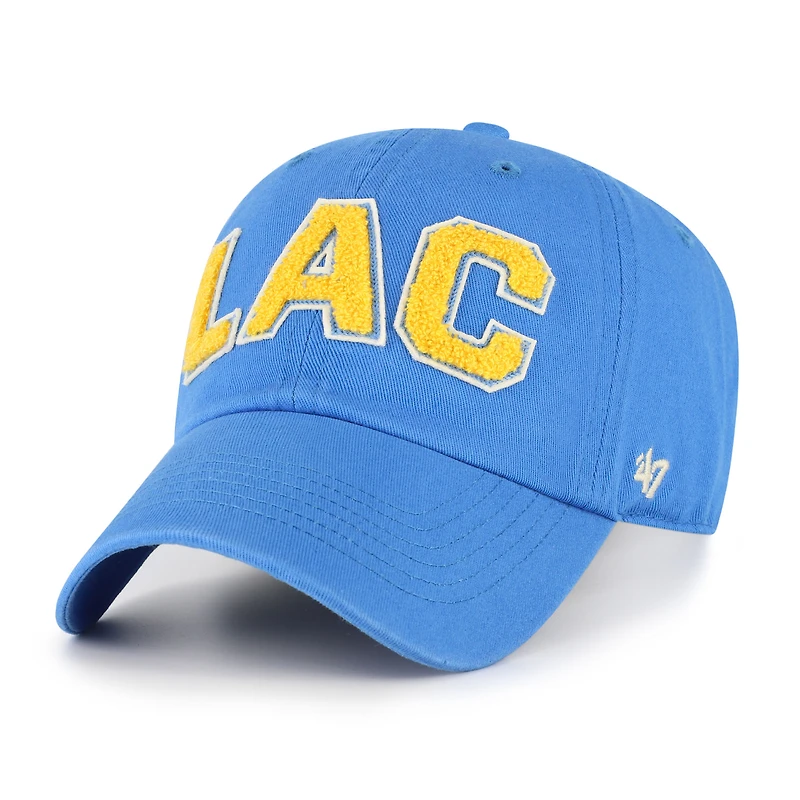 Women's '47 Powder Blue Los Angeles Chargers Zoey Clean Up Adjustable Hat