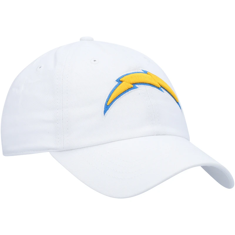 Casquette réglable Los Angeles Chargers Miata Clean Up Logo '47 pour femme, blanche