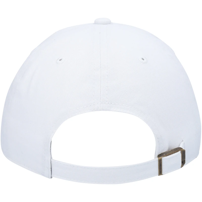 Casquette réglable Los Angeles Chargers Miata Clean Up Logo '47 pour femme, blanche