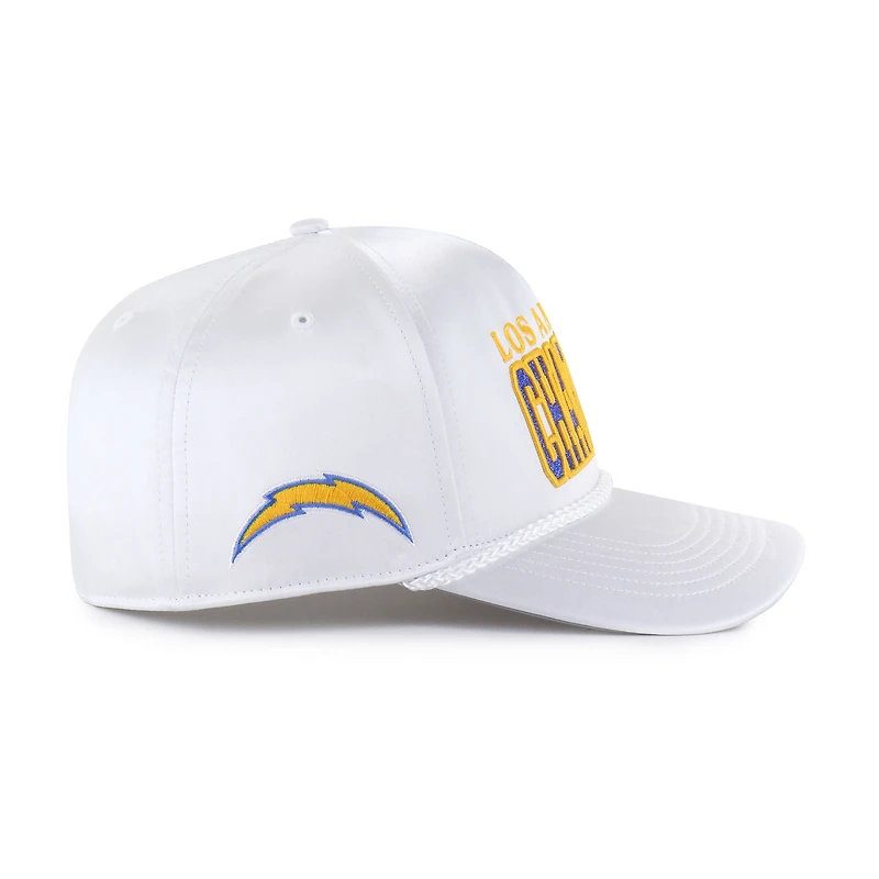 Casquette ajustable blanche « 47 Los Angeles Chargers Outspoken Hitch » pour femme