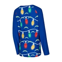 Ensemble haut à manches longues et pantalon en tricot Garland Concepts Sport Los Angeles Chargers pour femme