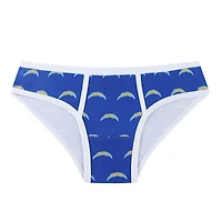 Culotte en tricot Los Angeles Chargers Gauge Allover Print de Concepts Sport pour femme, bleu poudré