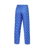 Pantalon de nuit imprimé sur l'ensemble Los Angeles Chargers Gauge Concepts Sport pour femme, bleu poudré