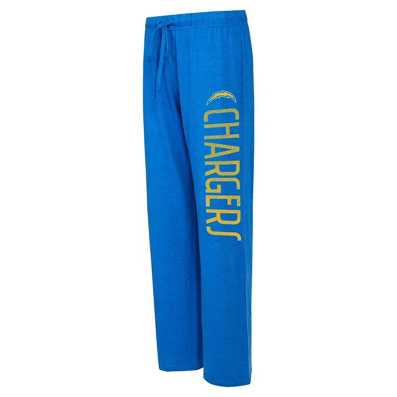 Ensemble débardeur et pantalon Concepts Sport Royal/Gold Los Angeles Chargers pour femmes