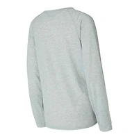 Ensemble t-shirt à manches longues et short raglan Petition Concepts Sport Royal/Gray Los Angeles Chargers pour femme