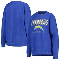 Sweat à capuche Los Angeles Chargers G-III 4Her by Carl Banks bleu poudré pour femme