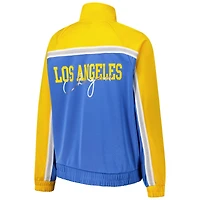 Women's G-III 4Her by Carl Banks Powder Blue Los Angeles Chargers Post Game Full-Zip Track Jacket