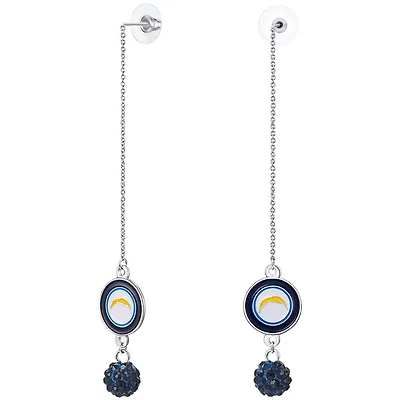 Boucles d'oreilles pour femmes Los Angeles Chargers Chain Pierce Shambala